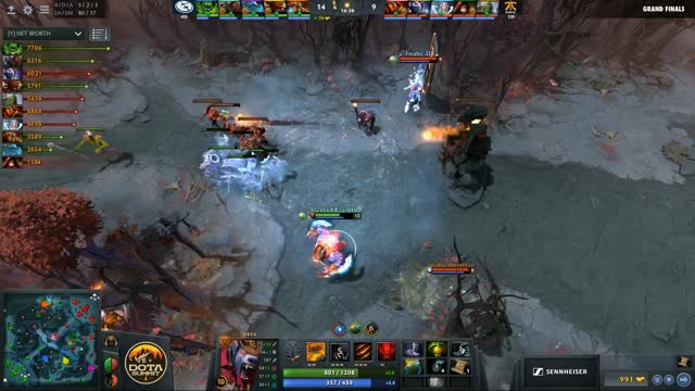 Fnatic.Universe kills EG.Arteezy!