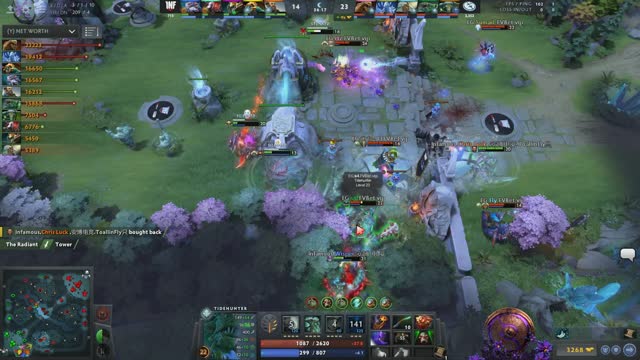 EG.Cr1t-'s double kill leads to a team wipe!