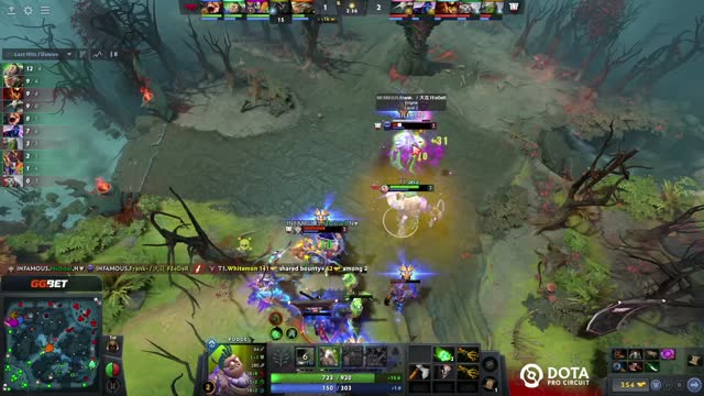 T1 and INFAMOUS trade 1 for 1!