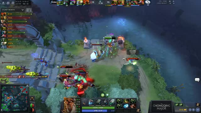 EG.Arteezy gets a double kill!