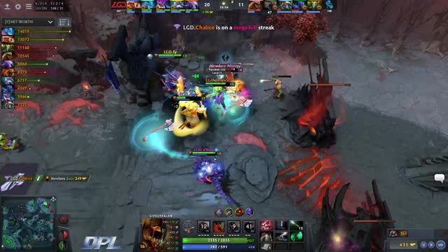 LGD gets 4 kills!