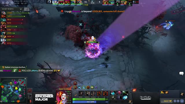 Liquid.Miracle- kills PSG.LGD.xNova!