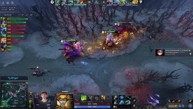 Arteezy kills Saksa!