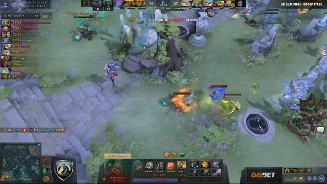 Topson gets a double kill!