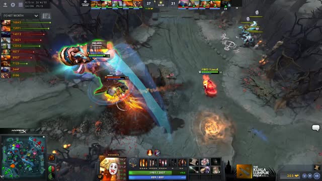 Fnatic.Universe kills coL.Zfreek!